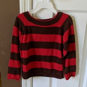 Bailey Boys 3t red brown sweater
